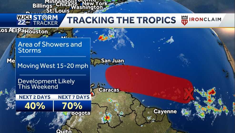 Impact Day: Another hot day with severe thunderstorms possible - WJCL