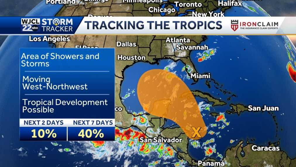 National Hurricane Center tracking Tropical Storm Kirk