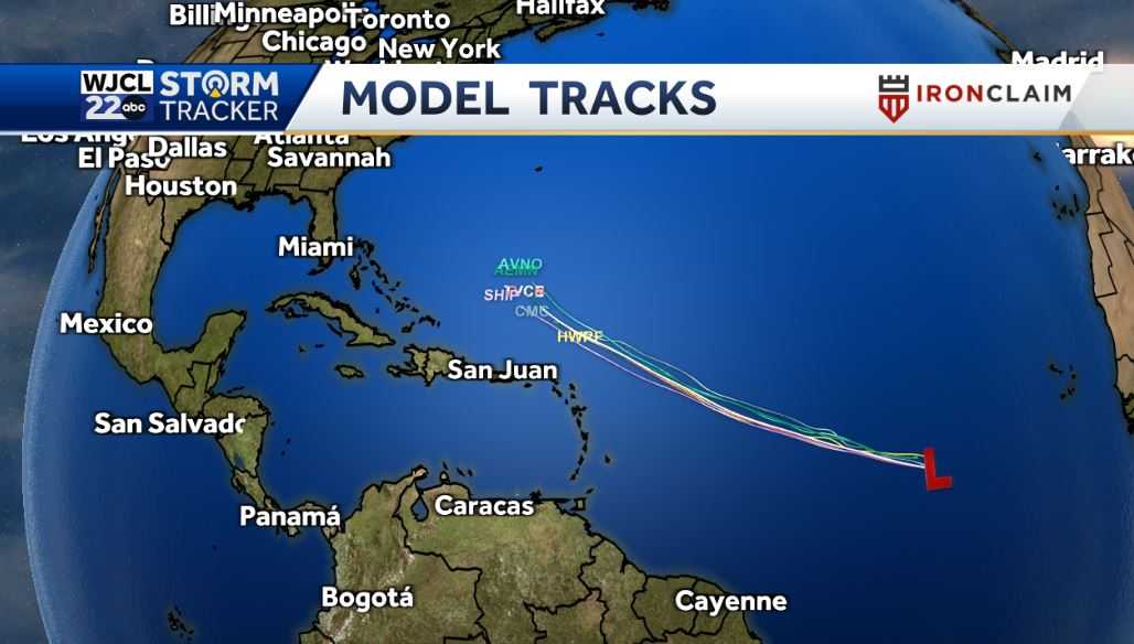 Hot weather throughout the workweek and tracking the tropics - WJCL