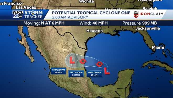 Tracking a chance for showers this week and the tropics