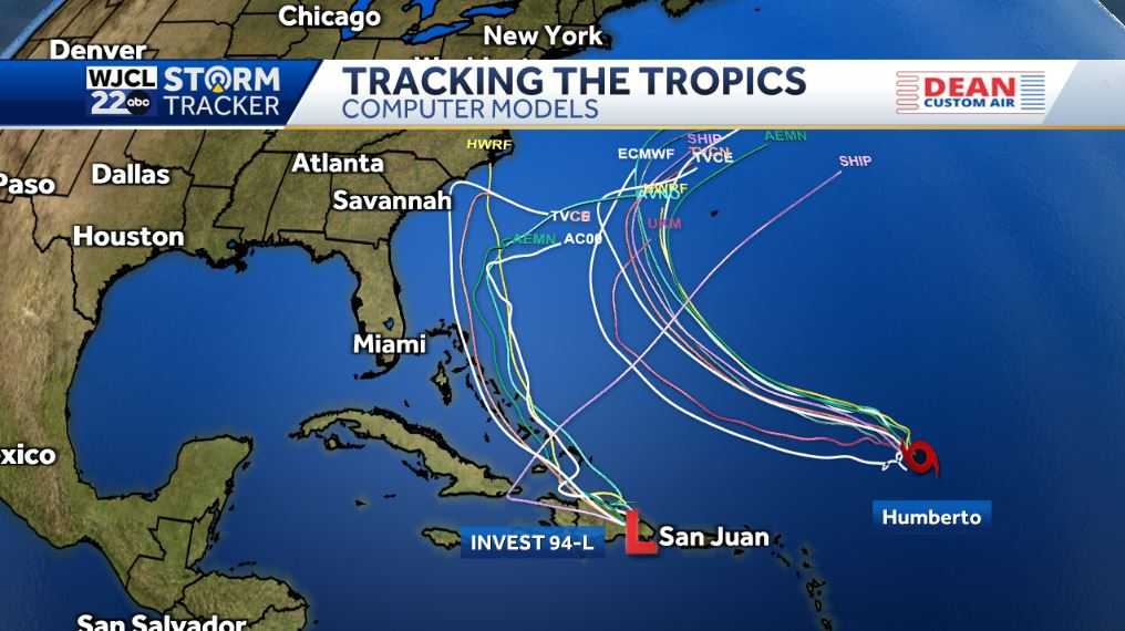 Tropical Storm Humberto forms in the Atlantic - WJCL