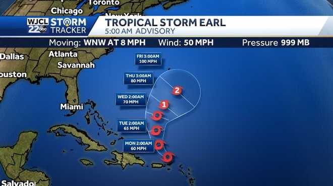 TRACKING THE TROPICS: Expecting our second hurricane of the season to ...