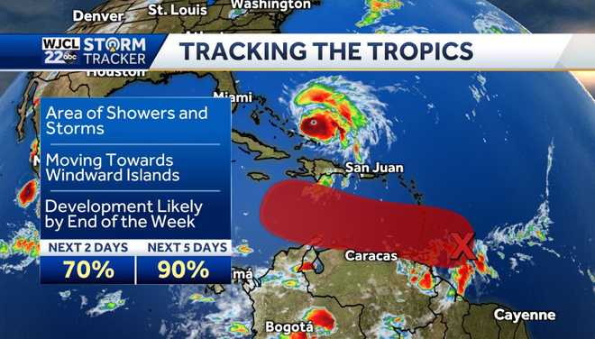 Tracking Fiona and more tropical development in the Atlantic