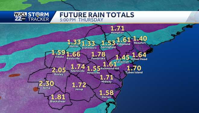 Much needed rain in the forecast by tonight