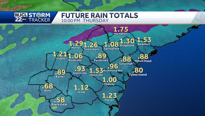A wet start this morning with some heavy rain at times