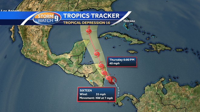 Storm expected to strengthen into hurricane, may threaten Gulf Coast