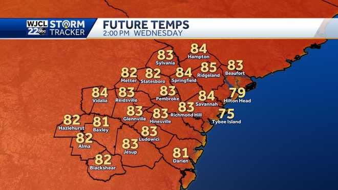 More Beautiful Weather Today With Highs In The 80s