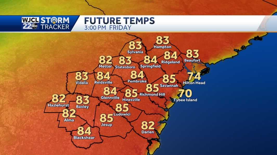 Feeling like spring today with record high possible - WJCL
