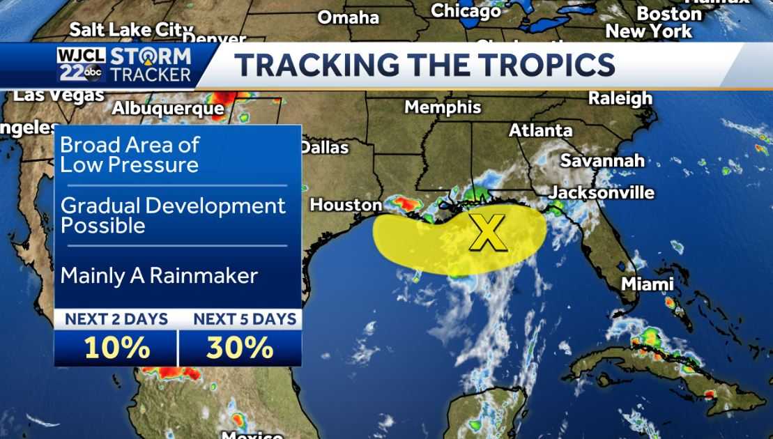 More rain in the forecast throughout the workweek - WJCL
