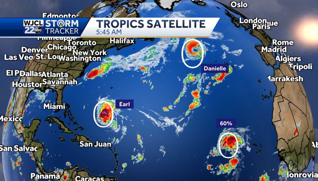 Dry and hot today but rain is on the way. Tracking two hurricanes - WJCL