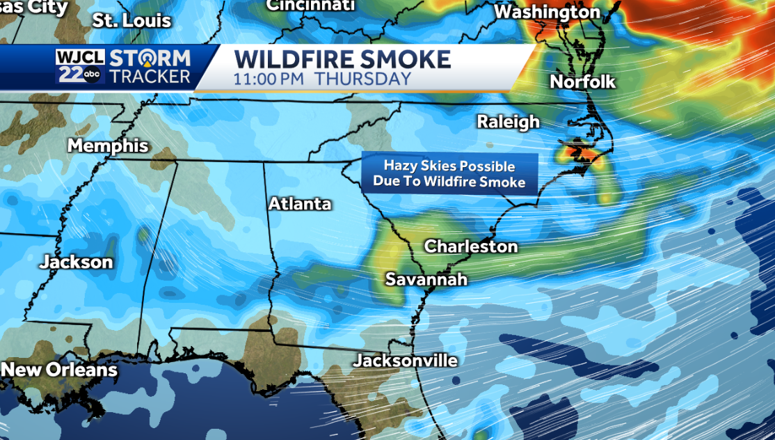 Hot and hazy this afternoon. Shower or storm possible after 3 pm - WJCL
