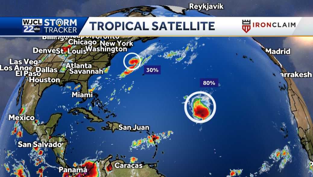 Hot today with a few showers or thunderstorms this afternoon - WJCL