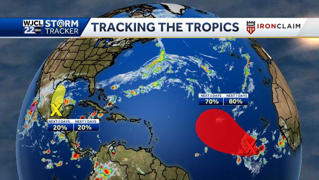 Tracking more tropical development in the Atlantic and the Gulf - WJCL