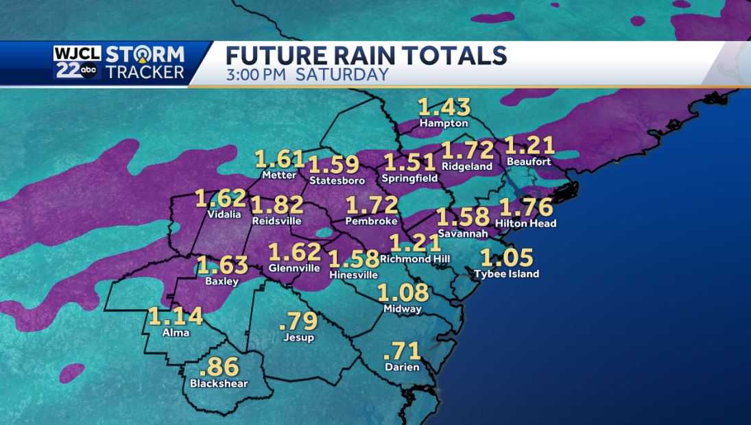 Umbrella needed this evening but dry weather returns for tomorrow - WJCL
