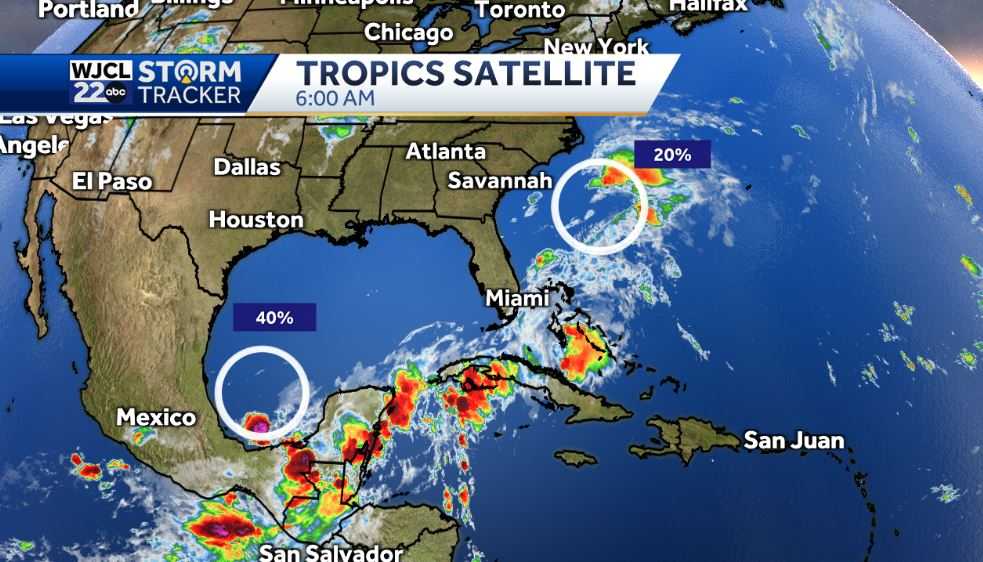 Hot throughout Father's Day weekend and tracking the tropics - WJCL