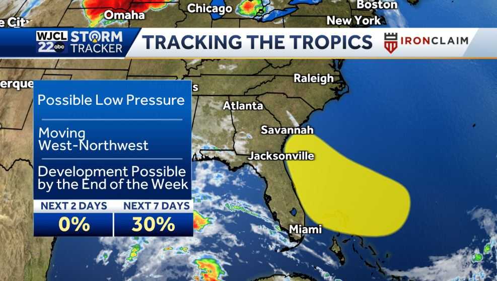 Warm this week with a few showers and tracking the tropics - WJCL