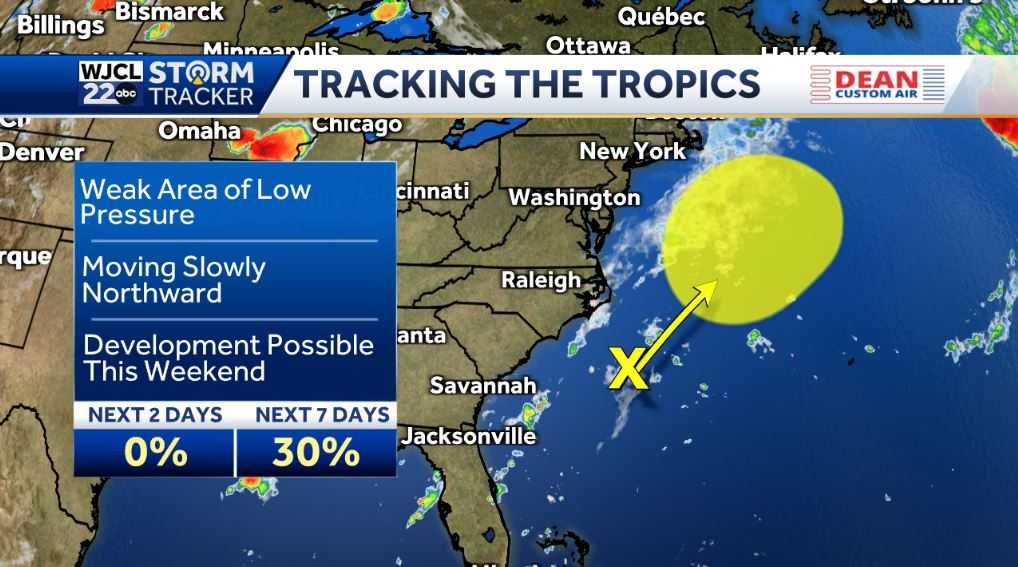 Thursday: Tropical development possible this week - WJCL