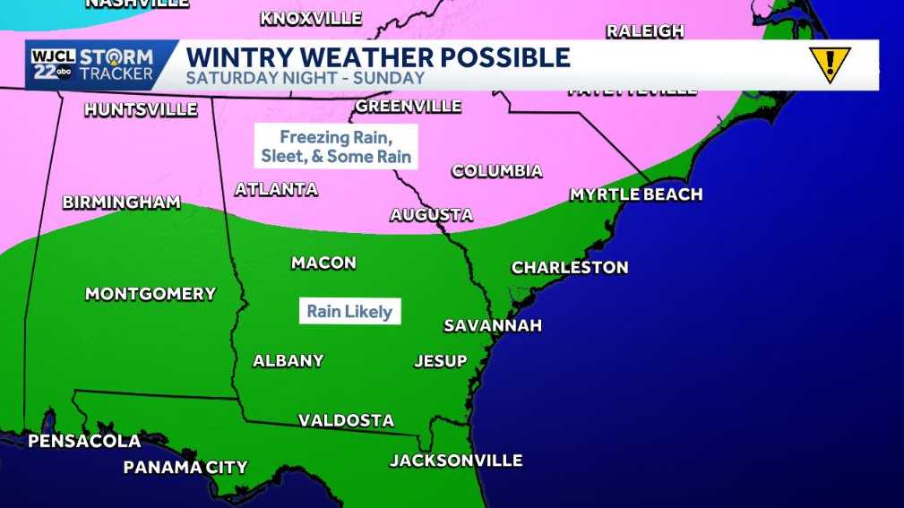 Winter storm to cause havoc across Georgia, SC. Here are the possible impacts for the Savannah area