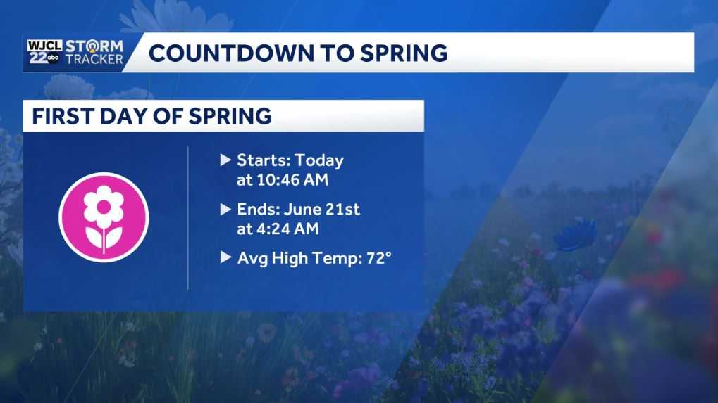 Savannah: Lots of sunshine for the first day of spring - WJCL