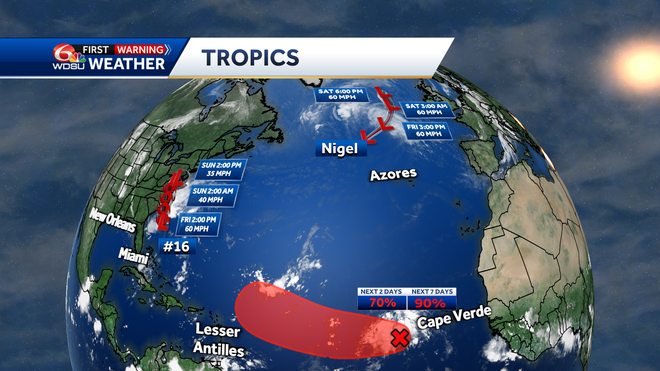 Tracking Potential Tropical Cyclone Sixteen