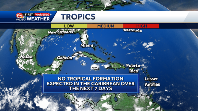 caribbean tropical outlook