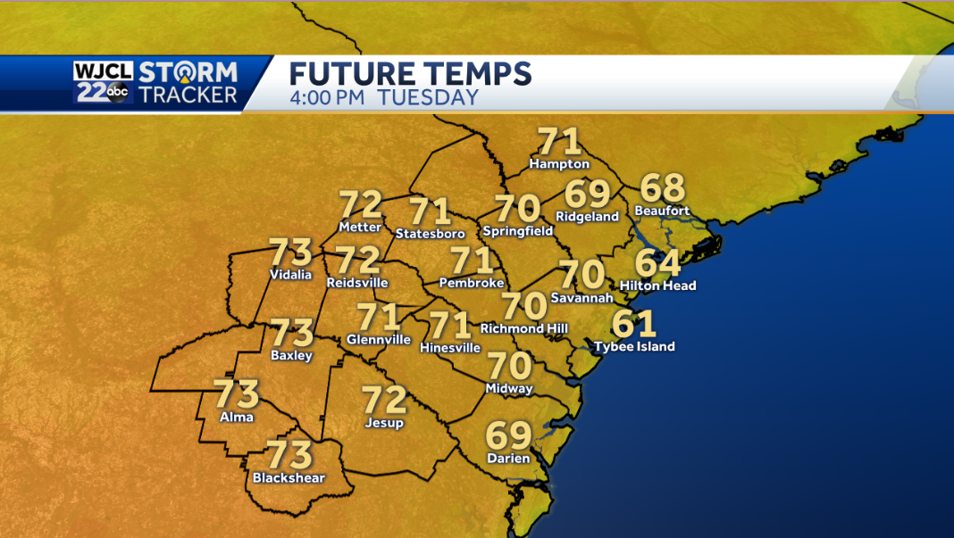 Rain likely by the end of the week - WJCL