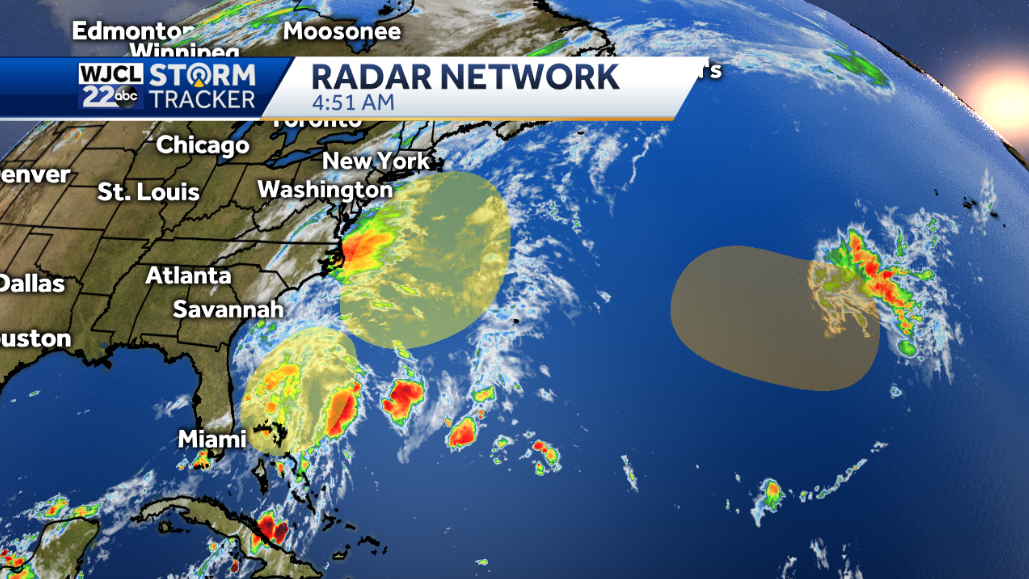 Spotty showers today and warm - WJCL