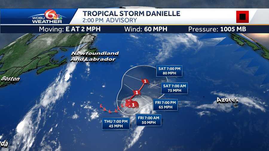 Localized Flooding & Tropical Storm Danielle