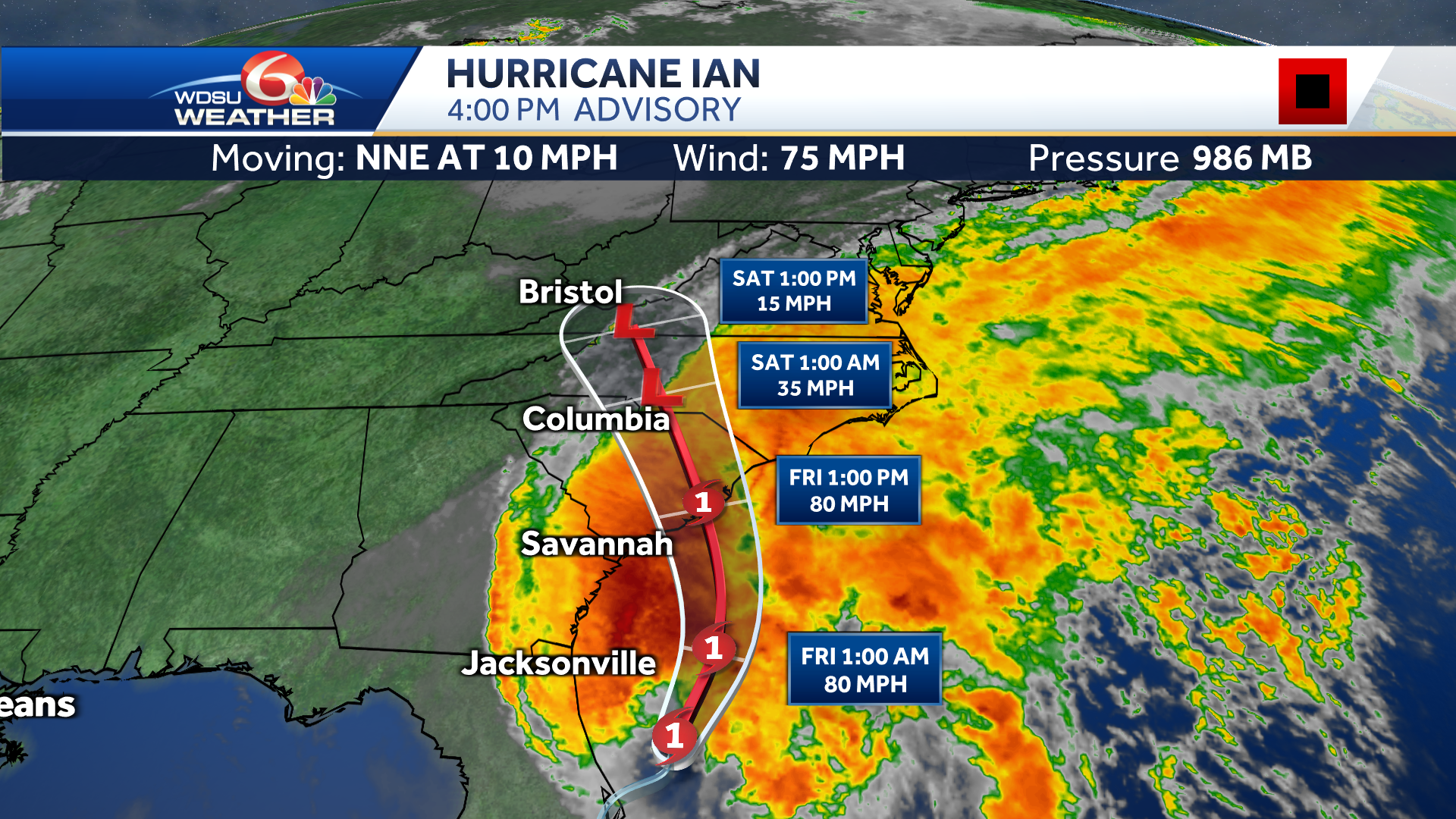 Hurricane Ian, Again!