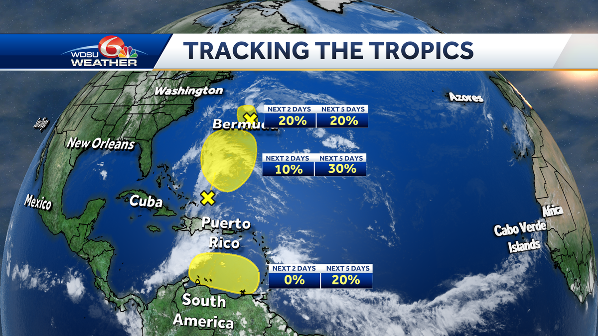 Huracán Caribe Tropical Caribe Baja Probabilidad Pronóstico Tropical