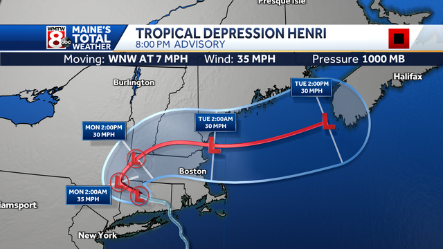 How Hurricane Henri will impact Maine after making landfall - Vimarsana News