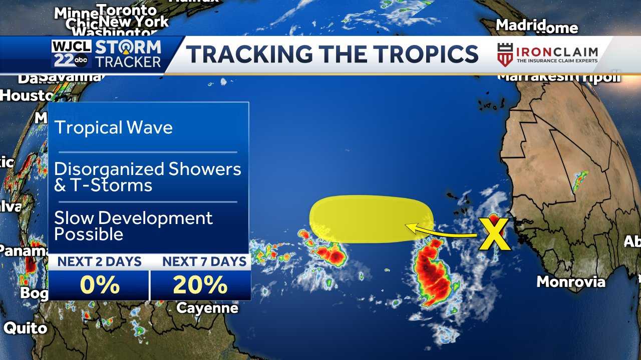 Savannah: Tracking the tropics & two areas of interest - WJCL