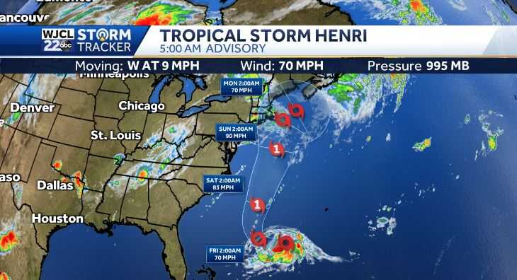 Tropical Storm Henri will be a factor in our area for some. Here's how ...