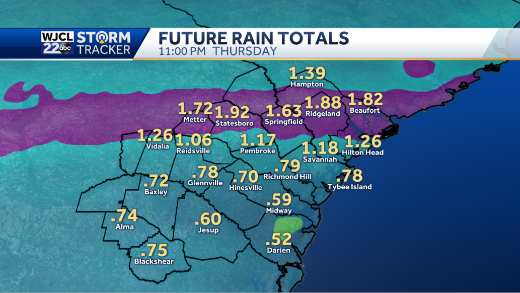 Cold weather is on the way with rain likely tomorrow - WJCL
