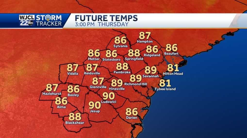 Mainly dry today but more rain is on the way - WJCL