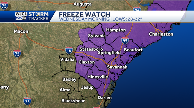 A milder afternoon but much colder by tomorrow