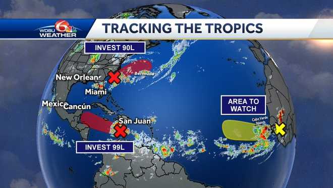 Videocast: More heat and more storms, active tropics