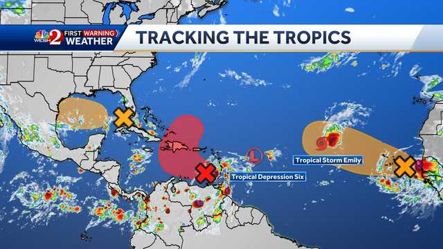 Tropics update: NHC tracking 5 disturbances - Vimarsana News
