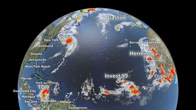 Tropical Storm Hermine path - Vimarsana News