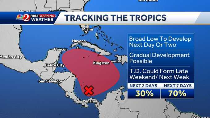 Tropics: 3 areas being monitored as we enter final month of hurricane season
