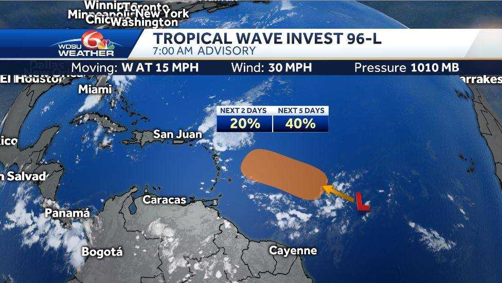 Tropical depression could form in Atlantic next week