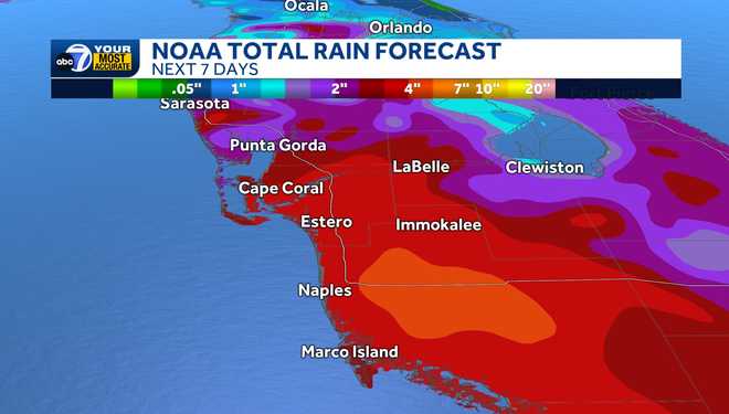 NWS 7-day rain totals