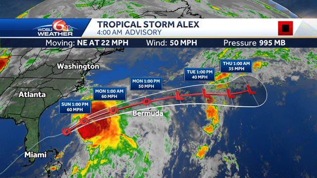 Tropical Storm Alex has finally formed - Vimarsana News