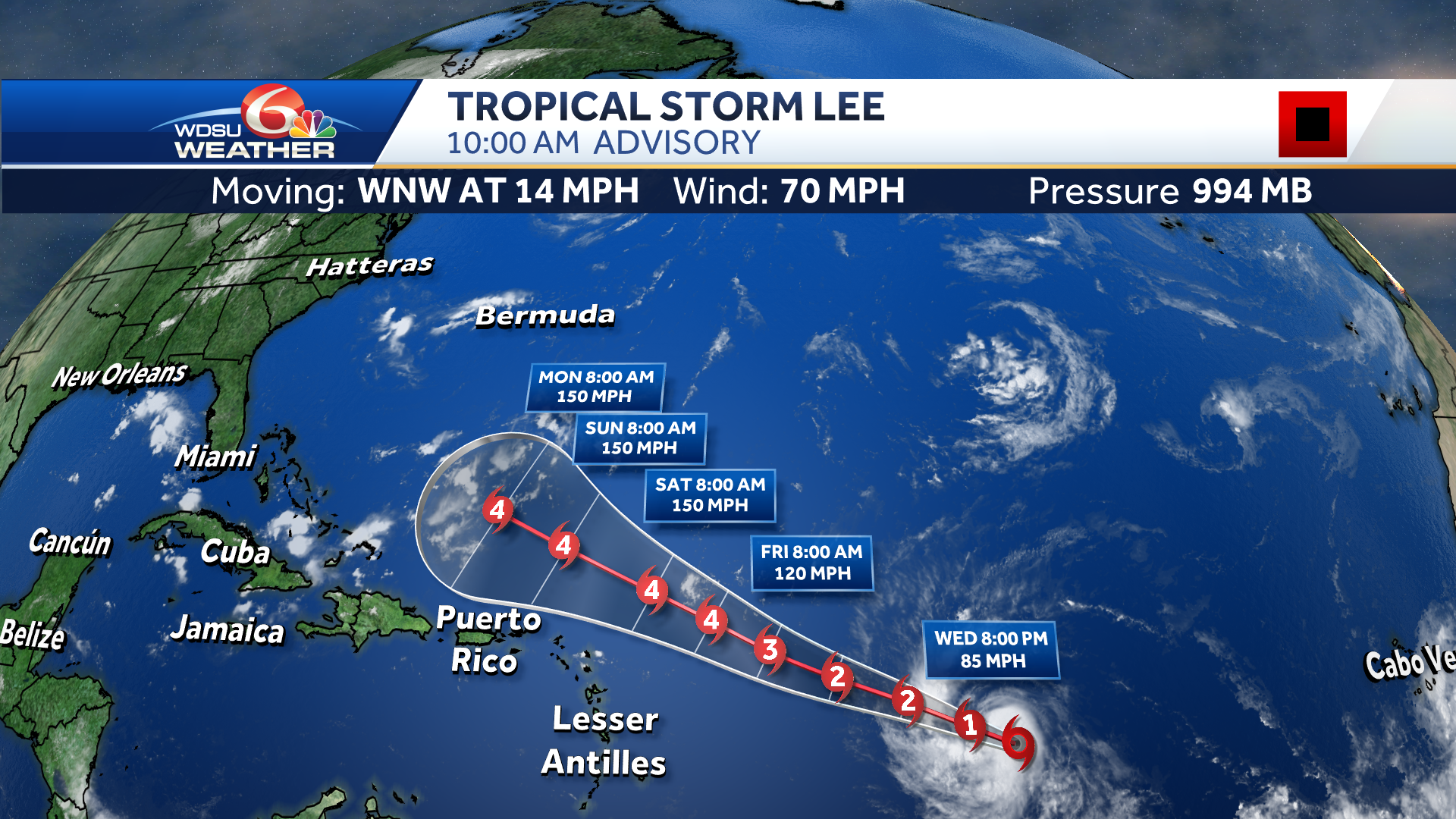 Concerns raised in coastal communities for Hurricane Lee