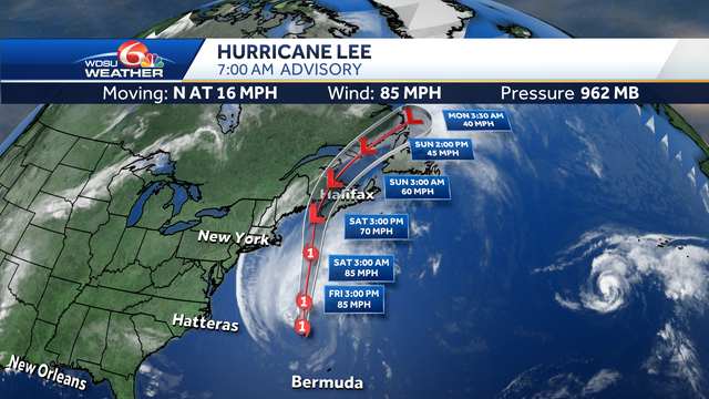 Hurricane Lee is a large hurricane in Atlantic - Vimarsana News