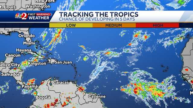 Storm tracker: Tropical disturbance moving across Atlantic - Vimarsana News