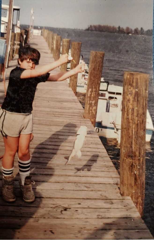 Troy Heller in Vero Beach, Florida in 1985.