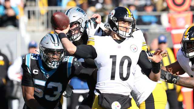 Trubisky solid, Steelers' D shuts down Panthers in 24-16 win