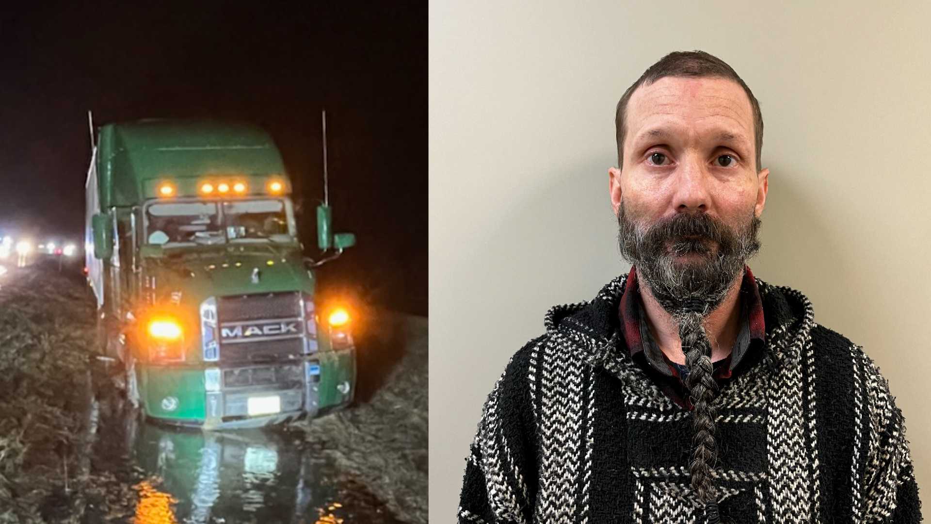 Police: Maine tractor-trailer driver crashes off I-95 while under influence - Vimarsana News