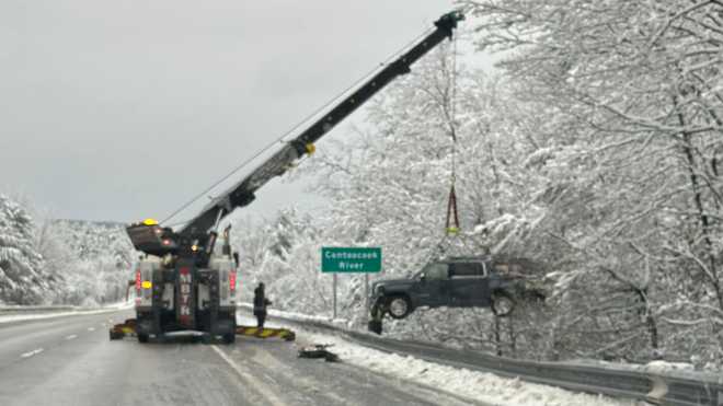 Hopkinton, New Hampshire crash: No one hurt